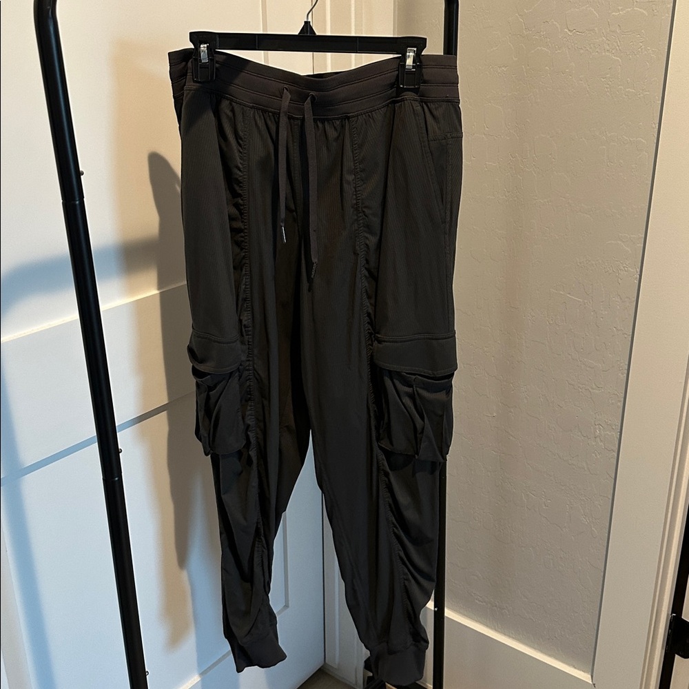Lululemon Dance Studio Relaxed Fit Cargo Jogger 
Color: Graphite Grey